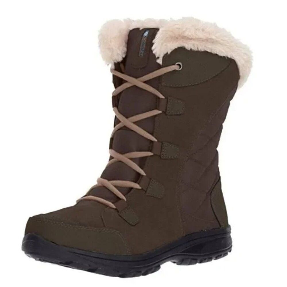 NWT Columbia Insulated Boots in Brown and Tan, Size 11
